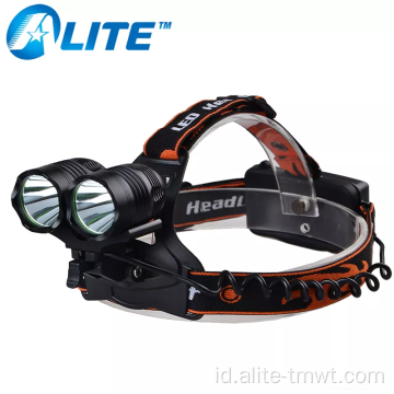 Headlamp isi ulang super cerah